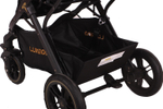 Прогулочная коляска luxmom 609 Коричневый текстиль