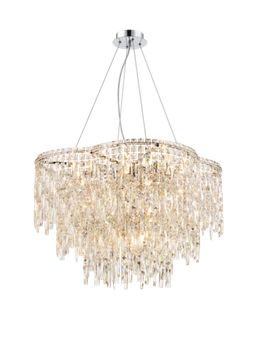 Z56-ф800*H510 CHROME (1) Люстра (в 2-х коробках) NW