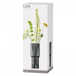 Ваза Utility 42 см серая