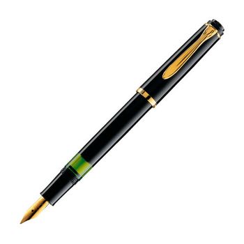 Перьевая ручка Pelikan Elegance Classic M200 Black GT перо EF (PL930345)