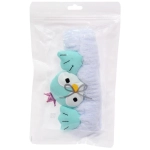 Повязка на голову косметическая «ДАЙМОНД РУШ», цвет лавандовый, пудровый, небесный и серый, 20*5.5см (ZIP пакет)