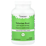 Vitacost, корень валерианы, 240 капсул