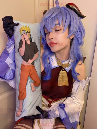 Мини дакимакура Наруто Узумаки из Наруто арт. M0319, 60х20 см