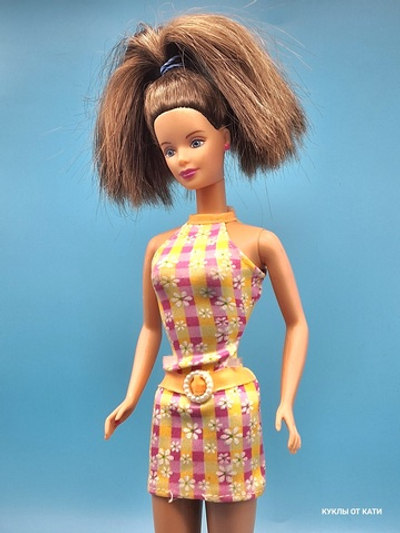 Кукла Барби 90х Pretty in Plaid 1998 молд Макки
