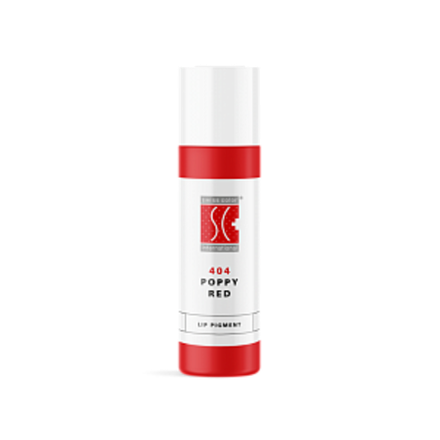 Swiss color премиальный пигмент для перманентного макияжа губ POPPY RED, 10 ml