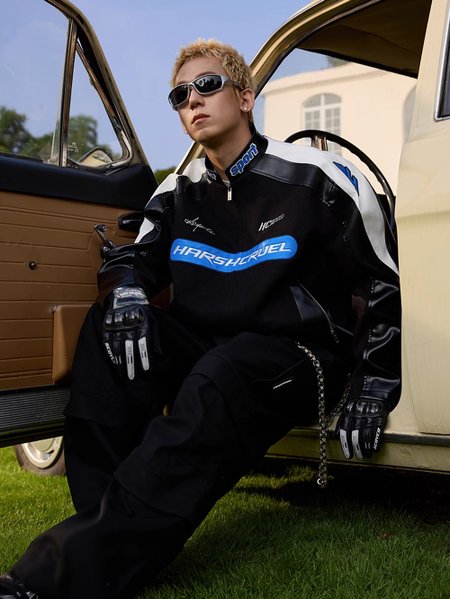 Куртка HARSHandCRUEL "Panel Logo" Racing Jacket