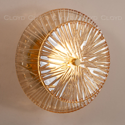 Бра Cloyd HELION-D W1 / Ø20 см - латунь (арт.20307)