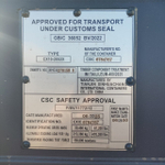 Контейнер 20 футов № XHCU2781588