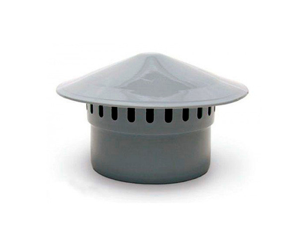 Зонт вентиляционный ВК ПП 110, NEW, серый,РТП (36/1)