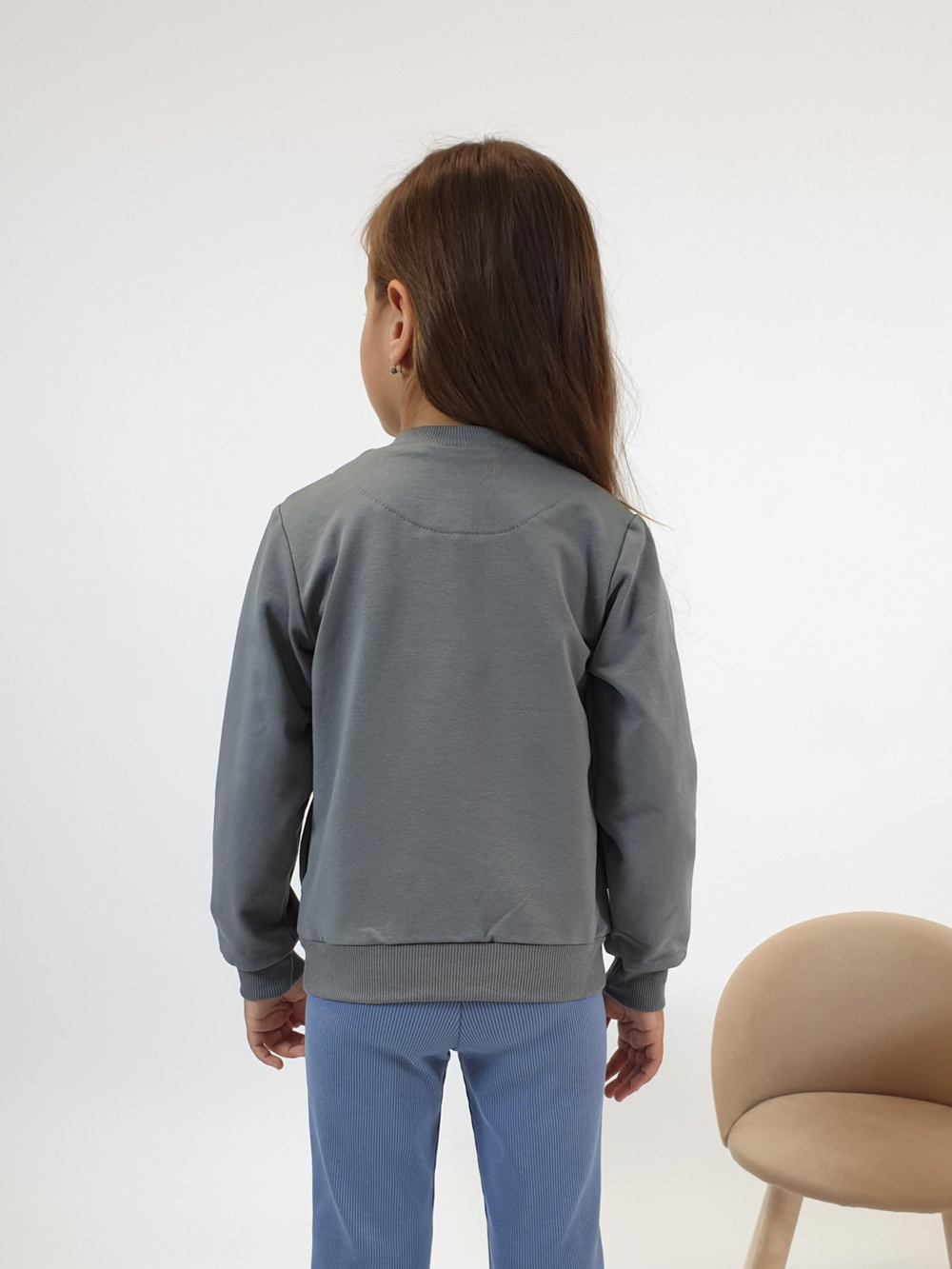 14-24-4 Жакет (бомбер) для девочки