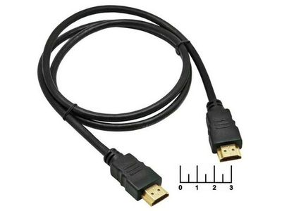 Шнур HDMI-HDMI 1м Gold