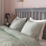 Каркас кровати - IKEA HEMNES, 200х160 см, жесткий матрас, серый, ХЕМНЕС ИКЕА