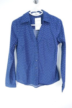 Рубашка MANGO стильная из хлопка 42 размер