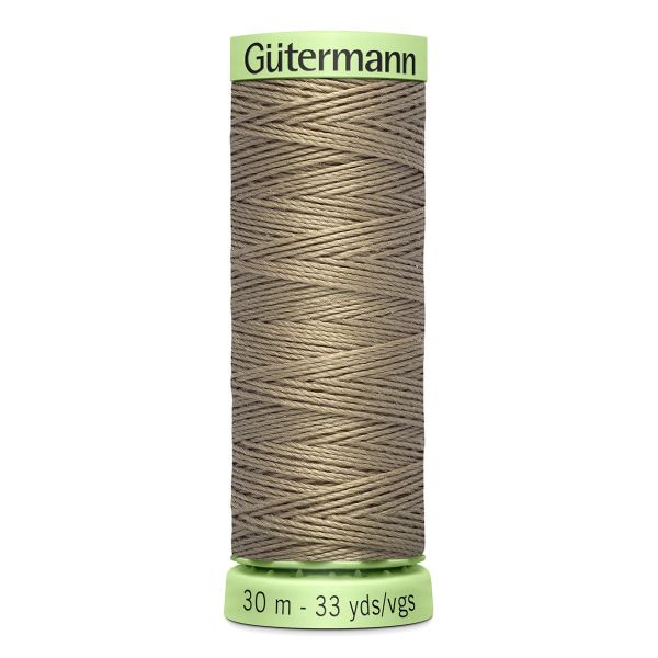 Нитки отделочные Gutermann Top Stitch 30 (30 метров), 5 кат. | 724 бледно серо-коричневый