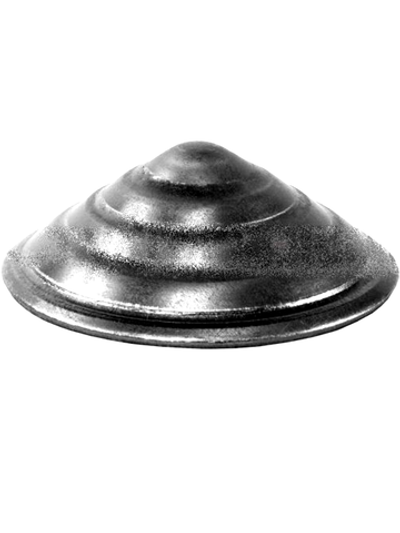 Элемент кованый заглушка столба d55, кр:51 (1.5мм) вес 0,033 кг.