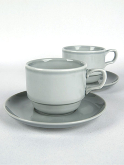 Чайная пара Башкирский фарфор, 200 мл, 2 шт, фарфор, цвет