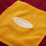 Рубашка YMKASHIX Velvet Button Det Бордовый-Горчичная