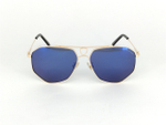 Солнцезащитные очки Tonino Lamborghini 750-05 AF FR Gold-Metal Mirror Blue Lens