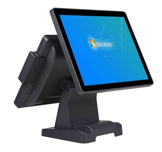 Сенсорный моноблок POScenter JAM (15&quot;, P-CAPtouch, Intel® J1900 2.0GHz; RAM4Gb; SSD60Gb; MSR) + 15&quot; второй монитор