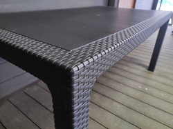 Комплект мебели под искусственный ротанг для отдыха Калифорния «California Family Maxi Set» арт.77787/77770/536 КД — 2П