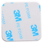 Крючок из нержавеющей стали на липкой основе 3М «БАСТОФ», форма квадрат, нагрузка до 5кг/4,5см