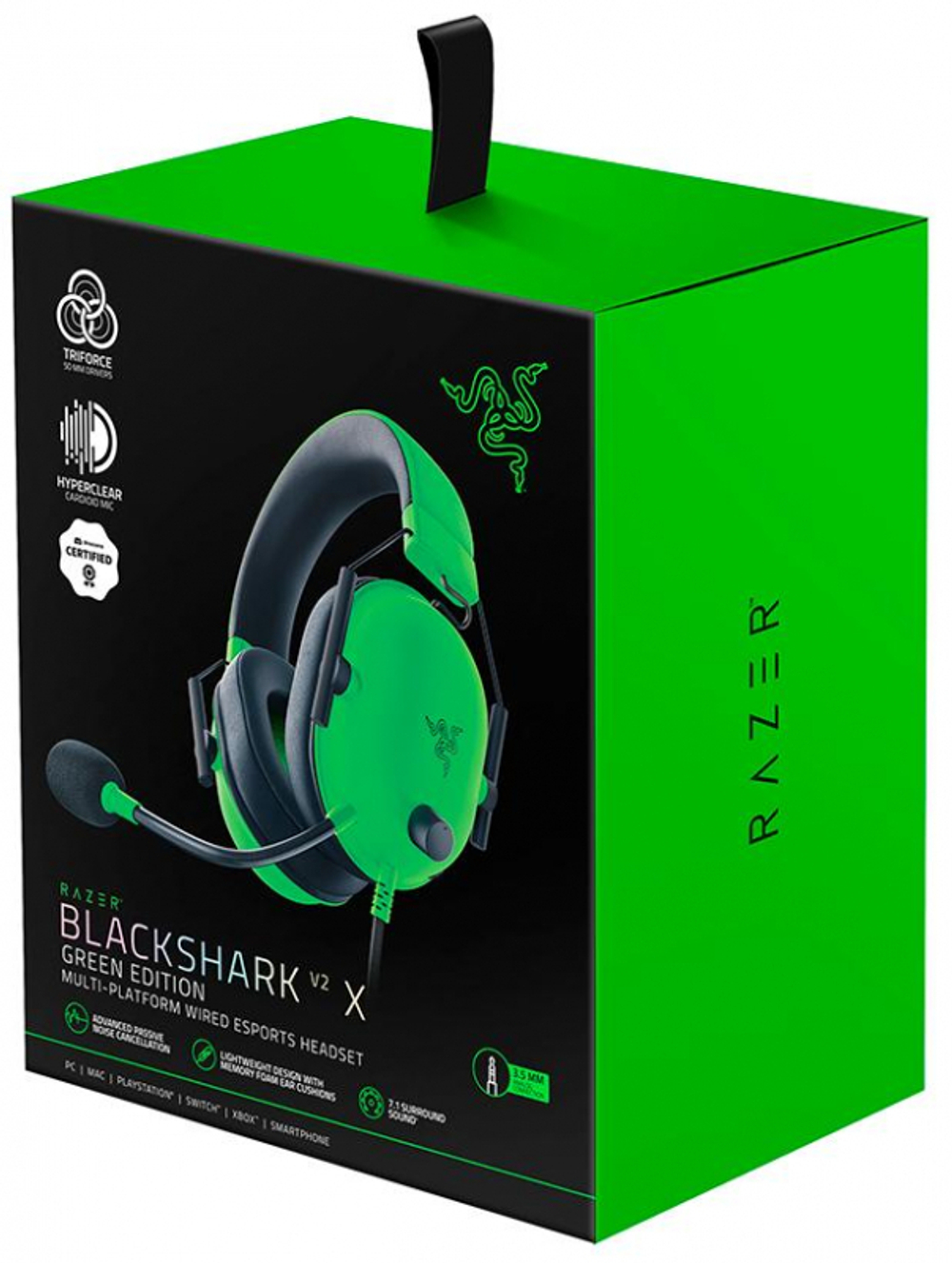 Гарнитура Razer Blackshark V2 X - Green (RZ04-03240600-R3M1)