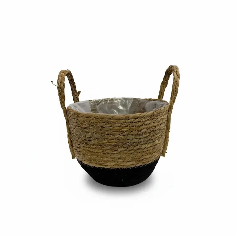 Корзина 25х29х16см Рогоз с ручкой (Коричневый)