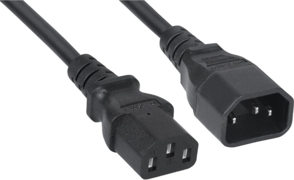 Комплект кабелей Filum FL-PC-C13/C14-C-3.0-BK