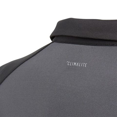 Футболка для мальчика теннисная Adidas Club Color Block Polo - dark grey heather/solid grey