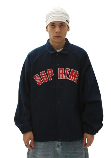 Куртка Supreme Arc Denim Coaches (Navy)