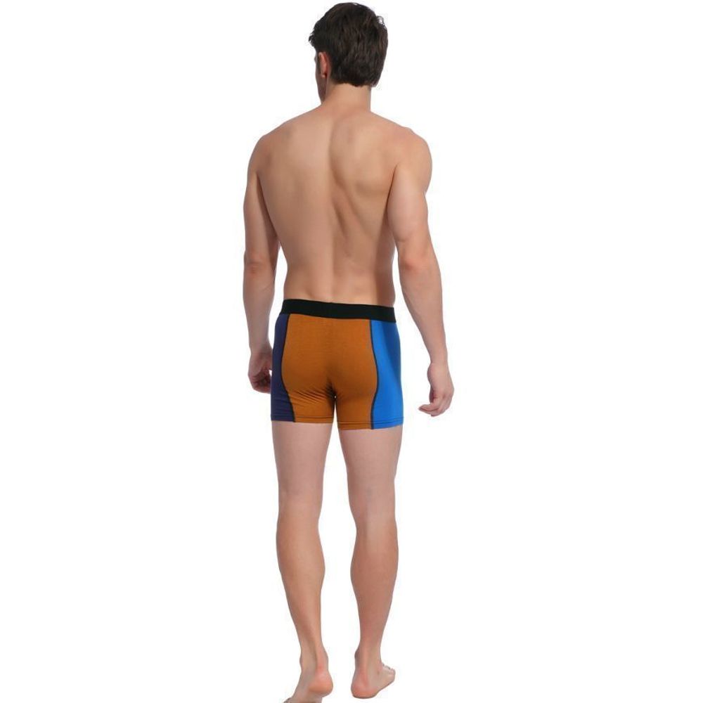 Мужские трусы боксеры синие Good Men Wear Multicolored Boxer