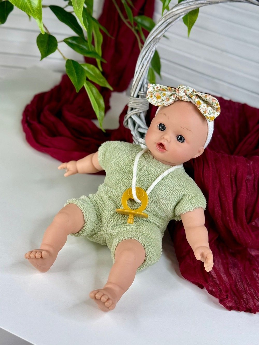 Кукла Nines 26см Coco мягконабивная (N0634A14)