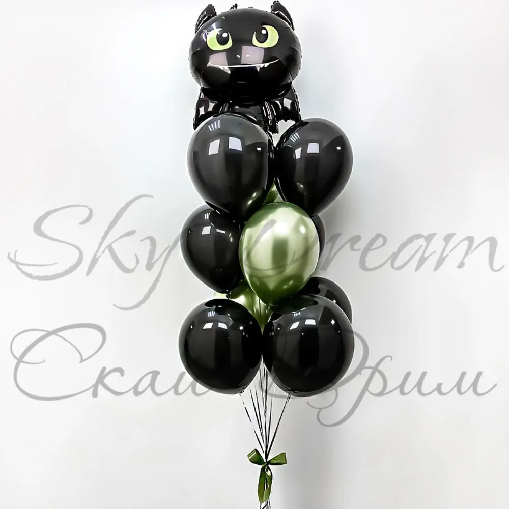 Фонтан из шаров Беззубик