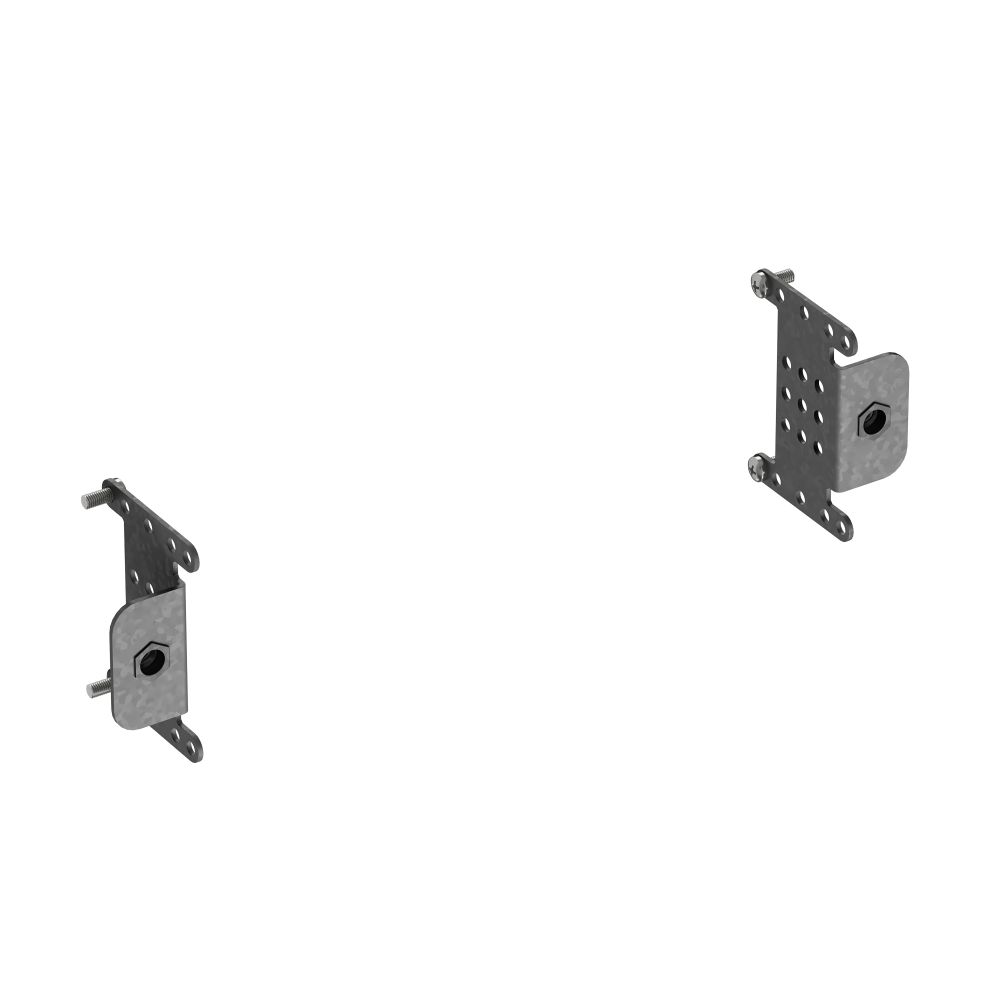 Комплект кронштейнов крепления опорного изолятора В=50мм, 2шт