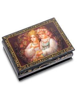 Народные промыслы ШК-11/ 2-L Шкатулка в технике декупаж (8х10х4)