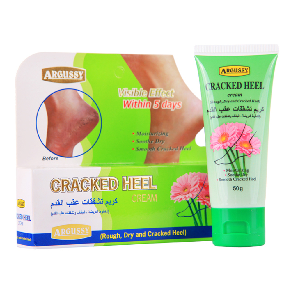 Крем против трещин и натоптышей на ступнях Argussy Cracked Heel Cream с маслом Ши