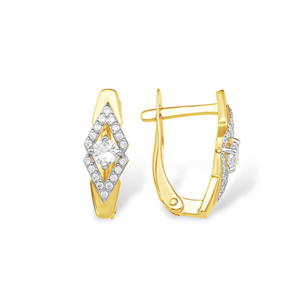 Серьги из золота 585 пробы