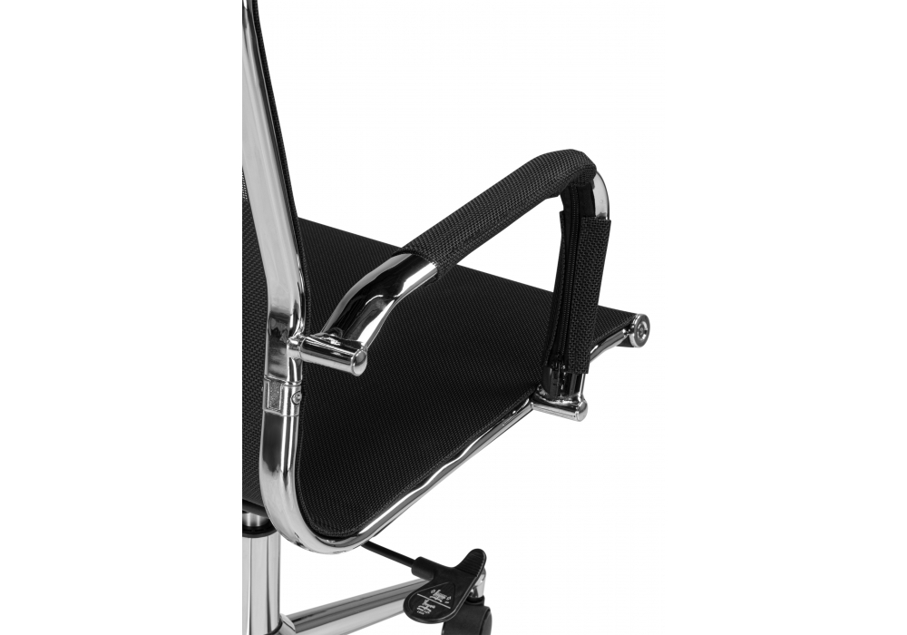 Офисное кресло Woodville Reus сетка черный, хром