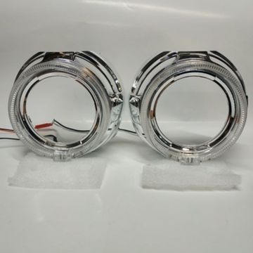 Маска для линзы 3′ Apollo круглая со скосом с двух сторон с LED подсветкой 046