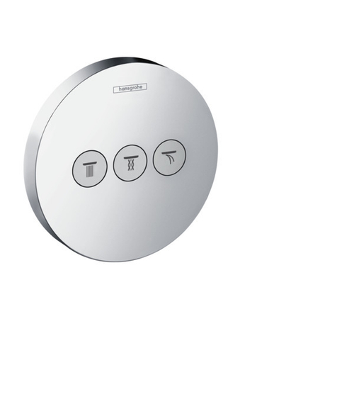 Запорный вентиль 15745000 ShowerSelect S, для 3 потребителей, СМ