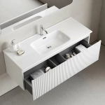 Тумба с раковиной Sancos Snob R 1.0 SNR1.0120W/CN7006 Bianco