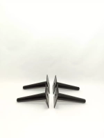 Ножки мебельные Черные прямые Шпага 150 мм/4шт