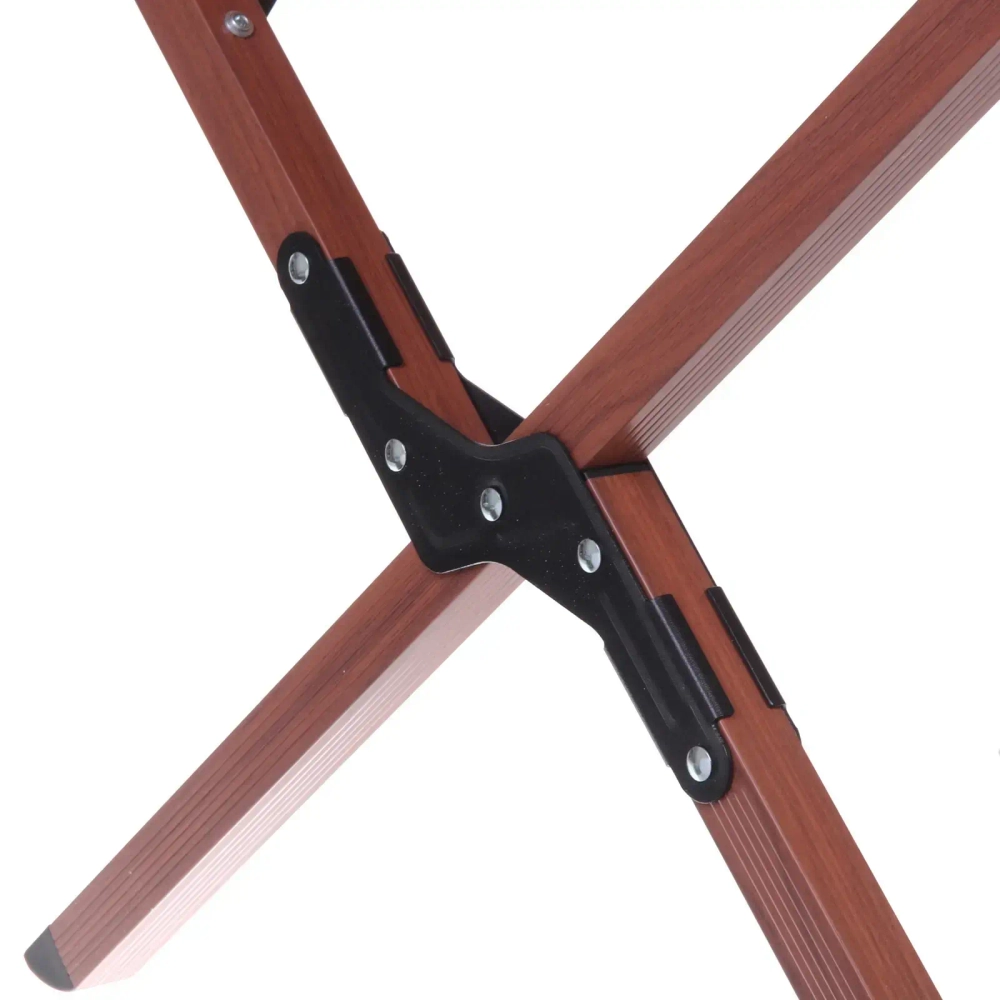 Стол кемпинговый складной DC-5003, 114*59*43 см, цвет: орех, каркас алюминий, ТуристМастер