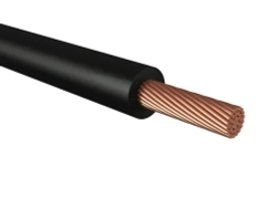 Провод электрический ПуГВнг(А)-LS ( ПВ-3 ) ГОСТ Черный 1 х 6 ЦВЕТЛИТ - 2м