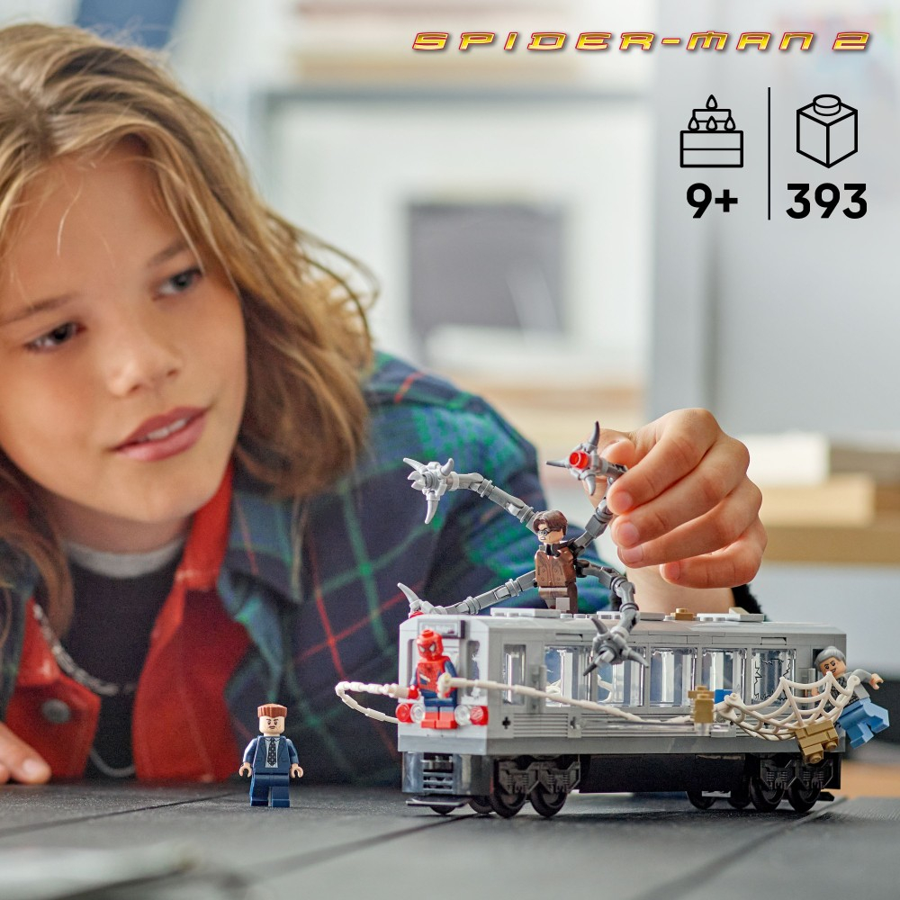 LEGO Marvel Super Heroes - Человек-паук против Доктора Окта - сцена в метро 76321
