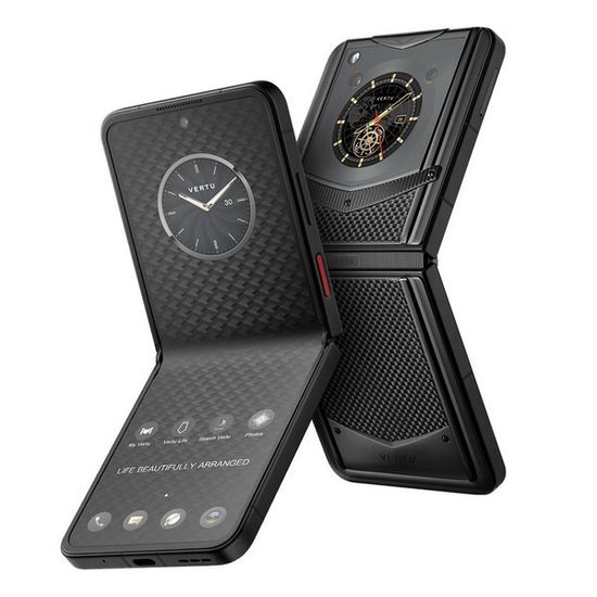 Vertu Ironflip карбон , черный