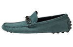 HERMES Alessandro Men"s Casual Shoes Men"s Blue