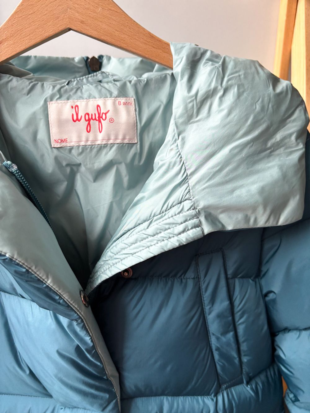 Пуховое пальто Il Gufo, 128