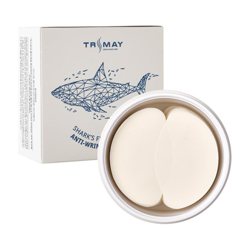 Trimay Shark’s Fin Collagen Anti-wrinkle Eye Patch антивозрастные патчи для век с экстрактом акульего плавника