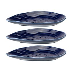 Набор для сервировки Oyster shell синего цвета из коллекции Sea treasures